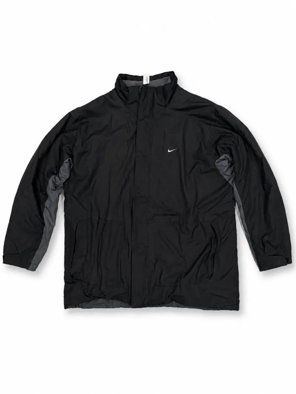 2000s Nike Black Waterproof Jacket Y2K 2XL